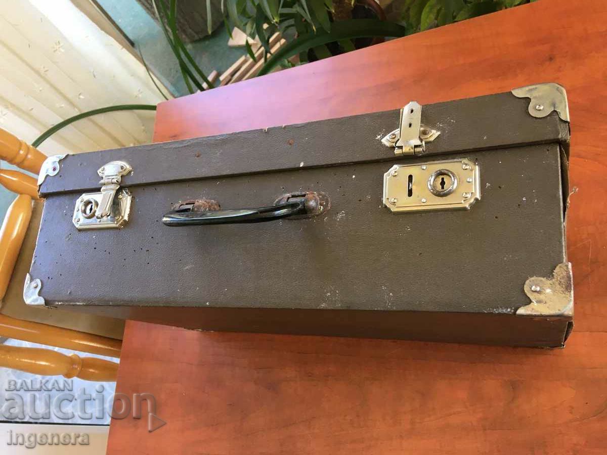 SUITCASE BOX WOOD ZIPPER FROM MK- 13 MICROPHONE - 5 SUITCASE BOX WOOD ZIPPER FROM MK- 13 MICROPHONE - 5