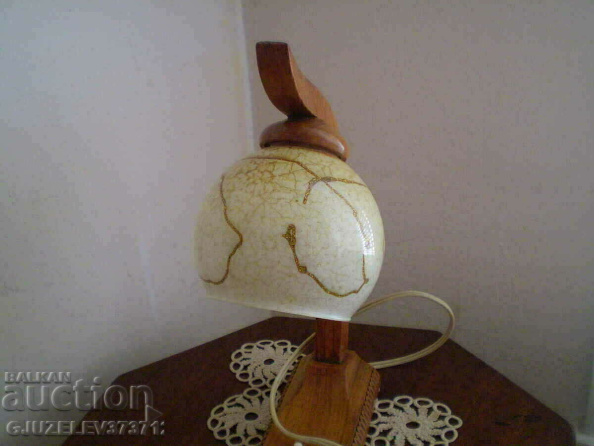 old electric wooden night lamp wood carving - 7 old electric wooden night lamp wood carving - 7