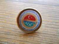 badge - Turkey (on pin)