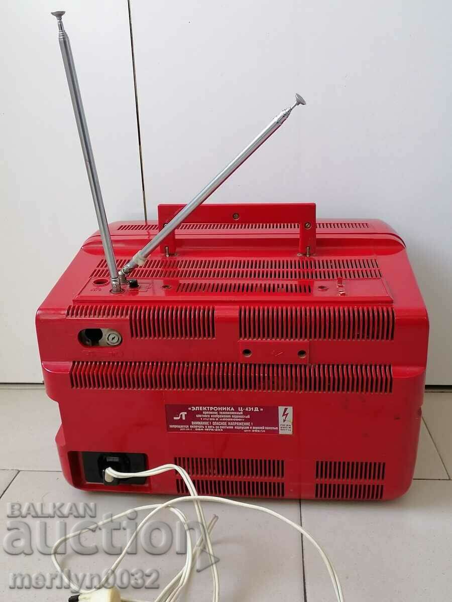 Auction Luxury color TV ELECTRONICS Ts-431D tv set USSR Auction Luxury color TV ELECTRONICS Ts-431D tv set USSR