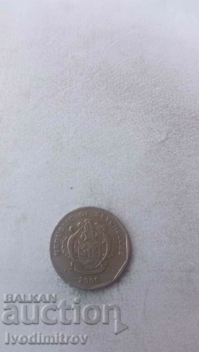 Seychelles 5 rupees 2000 with price 1.85 BGN | € 0.95