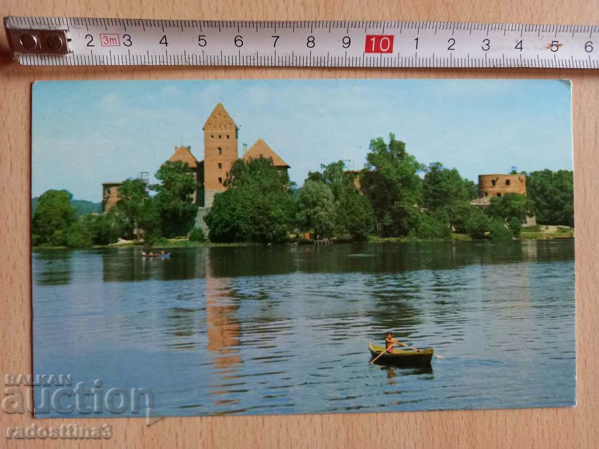 Κάρτα Λιθουανία Καρτ ποστάλ Litva