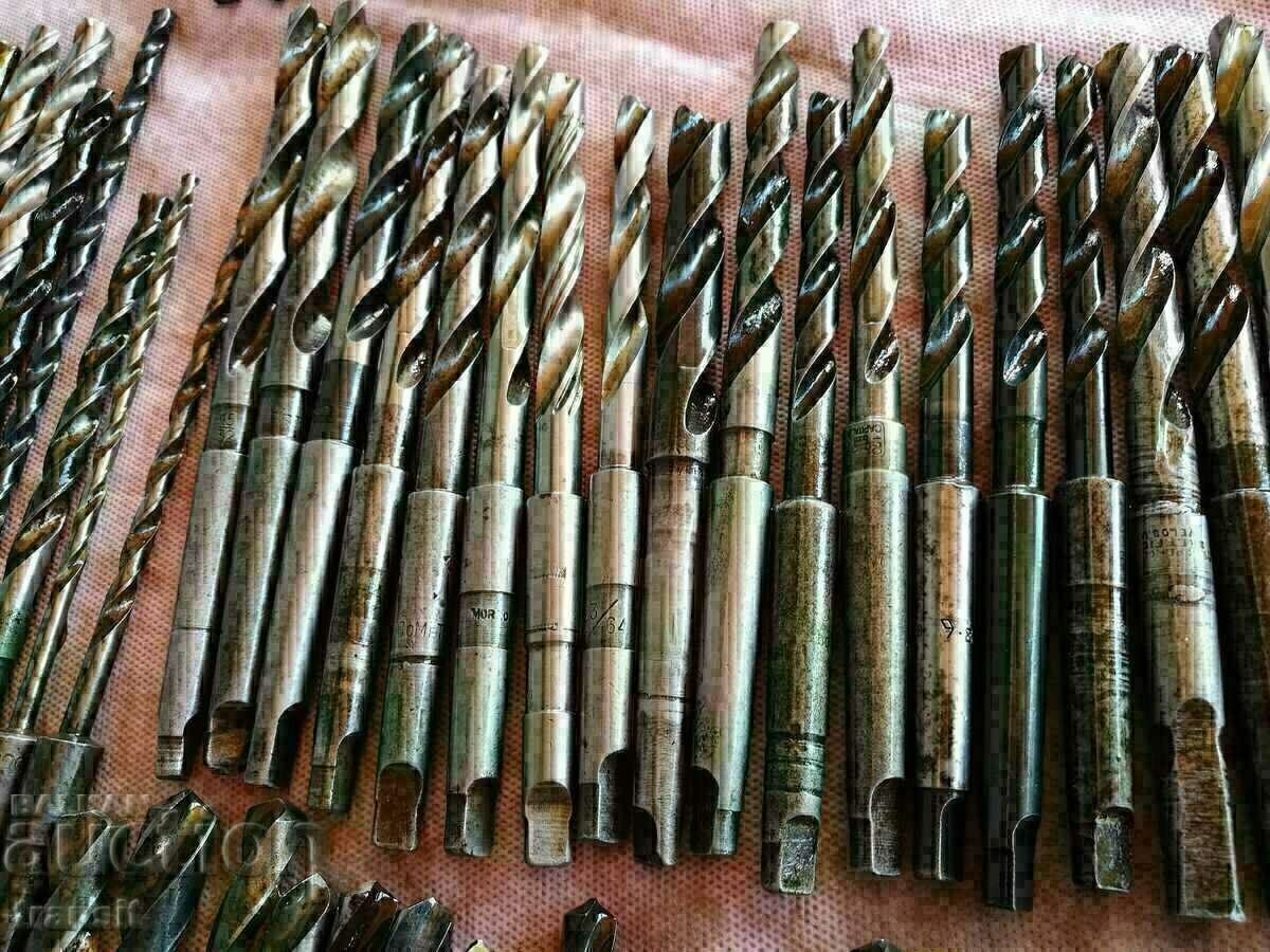 Delivery of Drills, lathe MK1, Morse 1 West Germany, Great Britain 152 pcs. Delivery of Drills, lathe MK1, Morse 1 West Germany, Great Britain 152 pcs.