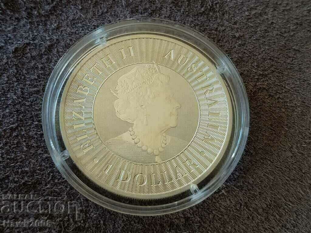 Delivery of Silver 1 oz Australia Kangaroo 2021 1 silver oz