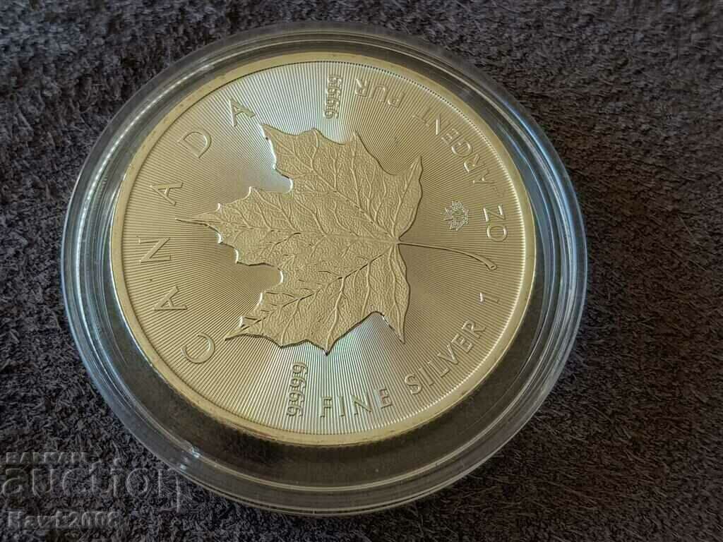 Silver 1 oz Canada Maple Leaf 2021 1 silver oz - 6 Silver 1 oz Canada Maple Leaf 2021 1 silver oz - 6