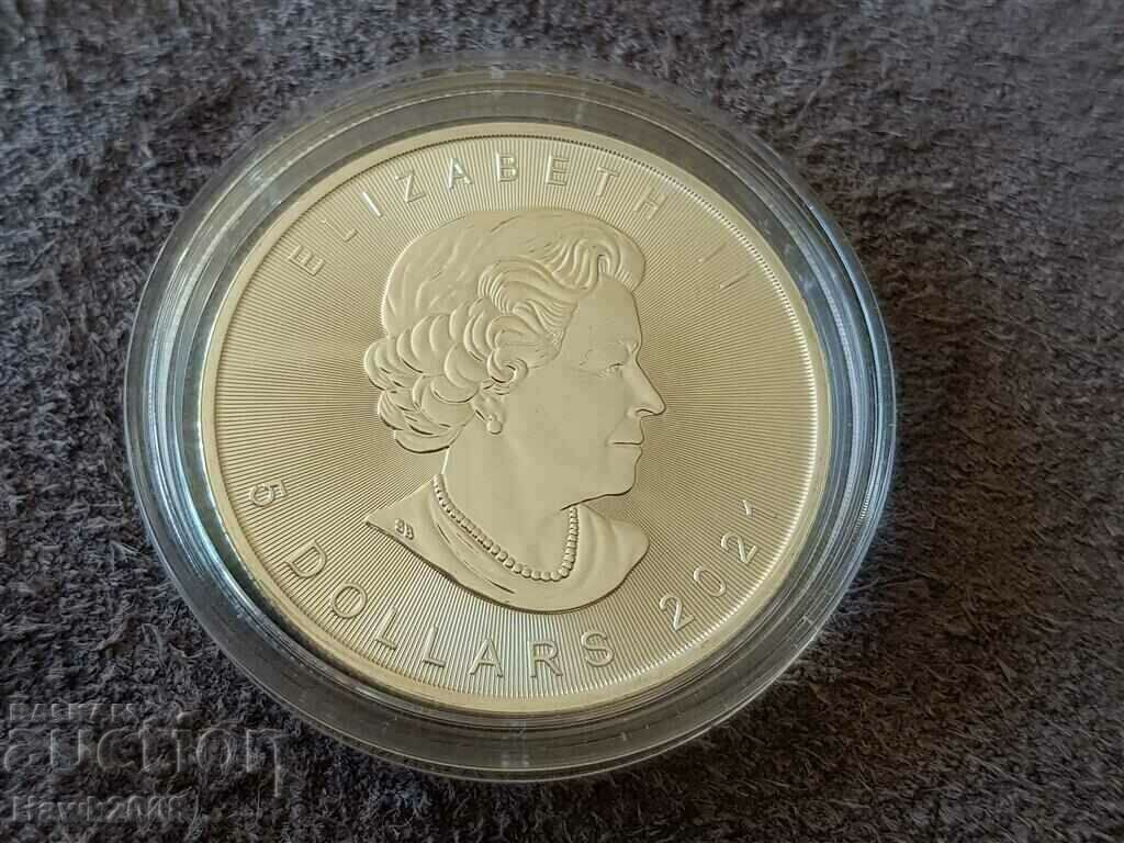 Silver 1 oz Canada Maple Leaf 2021 1 silver oz Silver 1 oz Canada Maple Leaf 2021 1 silver oz