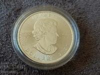 Silver 1 oz Canada Maple Leaf 2021 1 silver oz