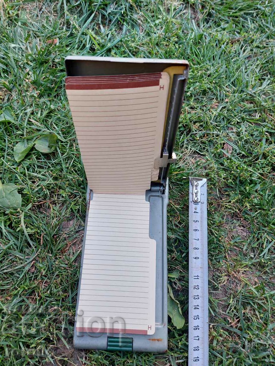 Delivery of SECRETARY - NOTEBOOK - SHEET METAL Delivery of SECRETARY - NOTEBOOK - SHEET METAL