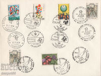 1978-79. Italy. Philatelic envelope - Stamp on various occasions.