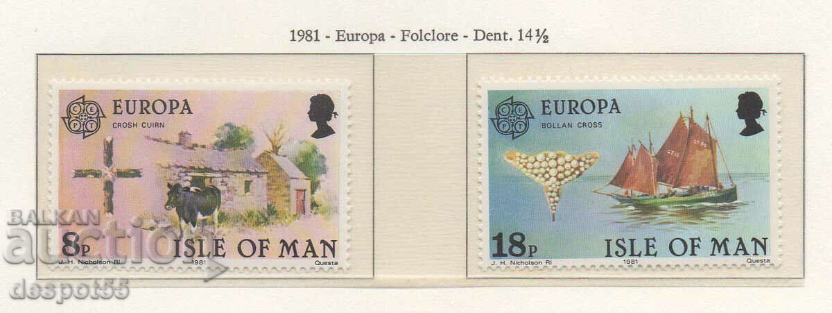 1981. Insula Man. EUROPA - Folclor.