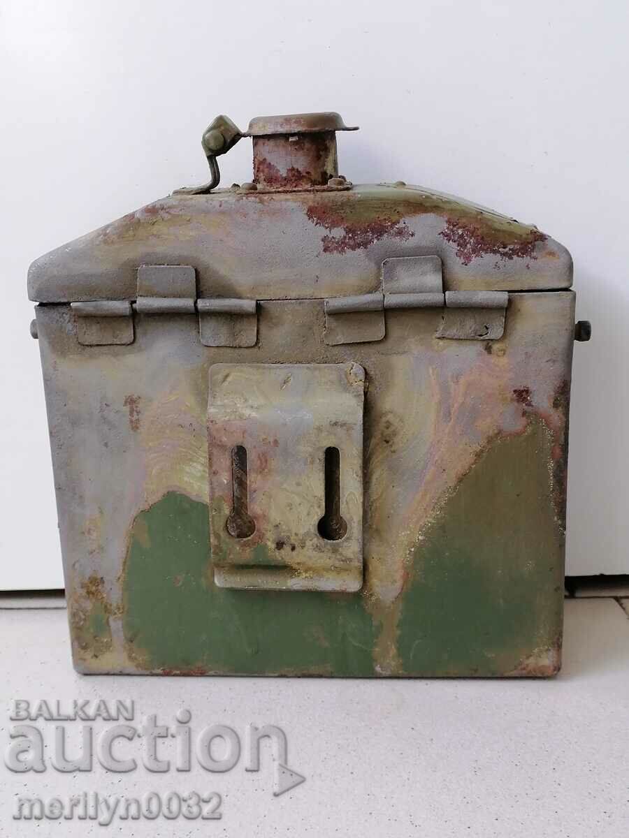 κουτί μεταλλικό κουτί Στρατού Β 'Παγκοσμίου Πολέμου με τιμή 42.00 BGN | € 21.47