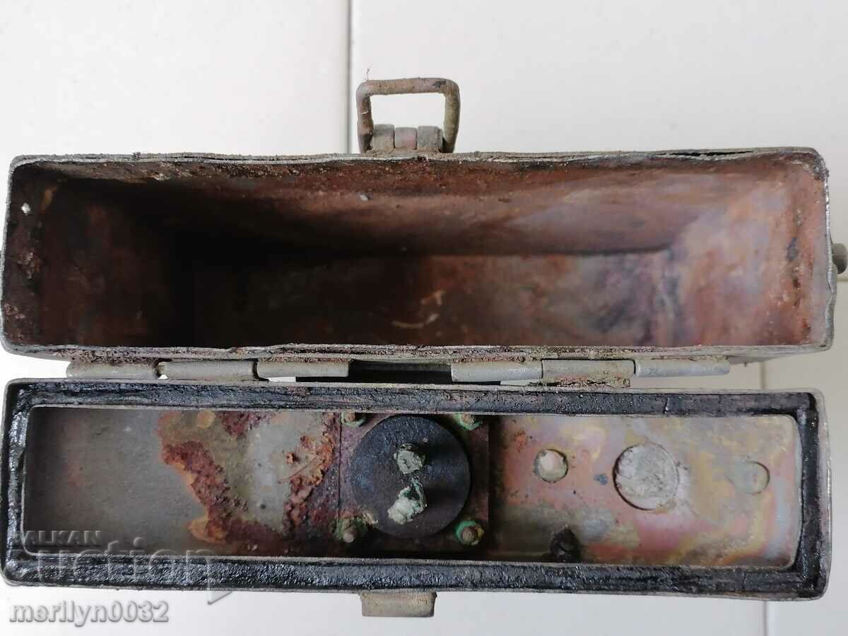 Δημοπρασία κουτί μεταλλικό κουτί Στρατού Β 'Παγκοσμίου Πολέμου