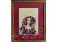 Nikolay Alexiev Portrait of a girl 2016 Hopeful