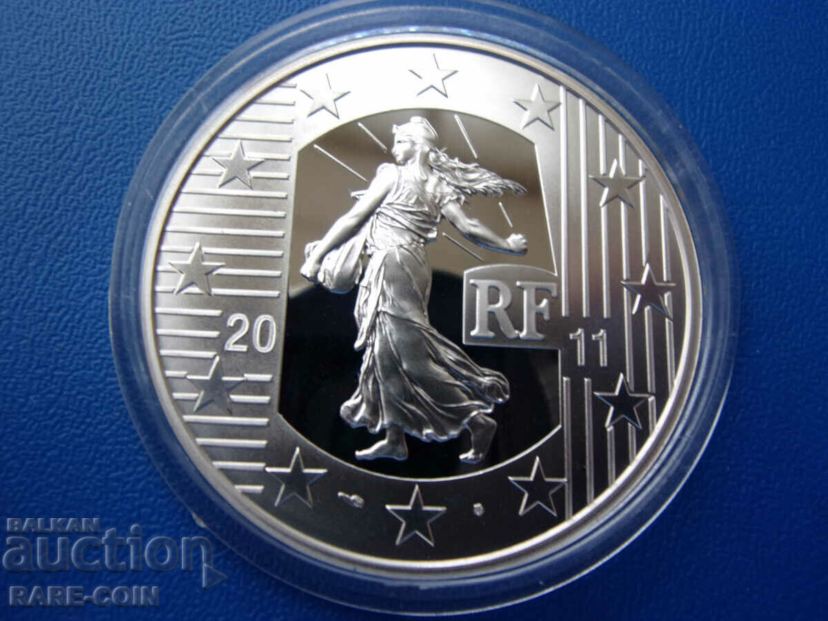 RS(44) Franta-10 euro 2011-mat-lucios-foarte rar.BZC cu preț € 43.46 | 85.00 BGN