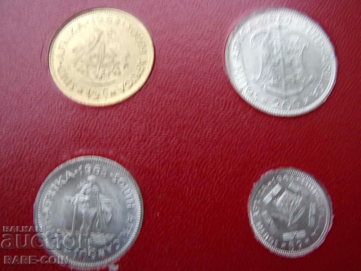 RS(44) Africa de Sud - SET de argint 1961-64 - tiraj foarte mic. BZC cu preț € 38.35 | 75.01 BGN