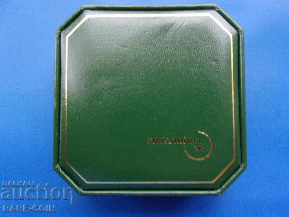 Livrarea RS(44) Elveția- 5 franci 2003-Bimetalic-rar.BZC