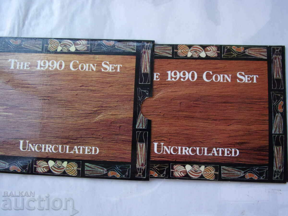 RS(44) Australia- SET 1990- tiraj foarte mic.BZC cu preț € 30.68 | 60.00 BGN