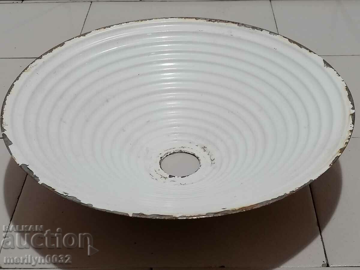 Old lamp reflector enamel - 6 Old lamp reflector enamel - 6