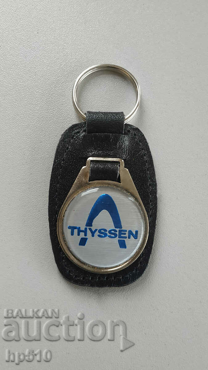 Promotional Thyssen keychain