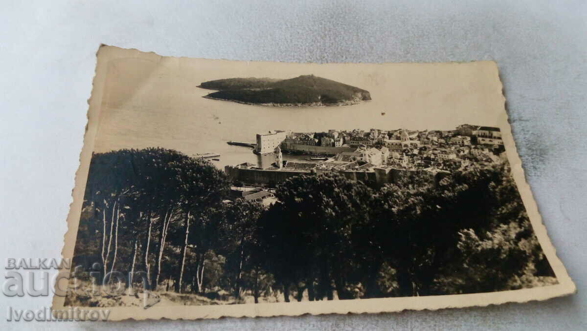 Carte poștală Dubrovnik 1936