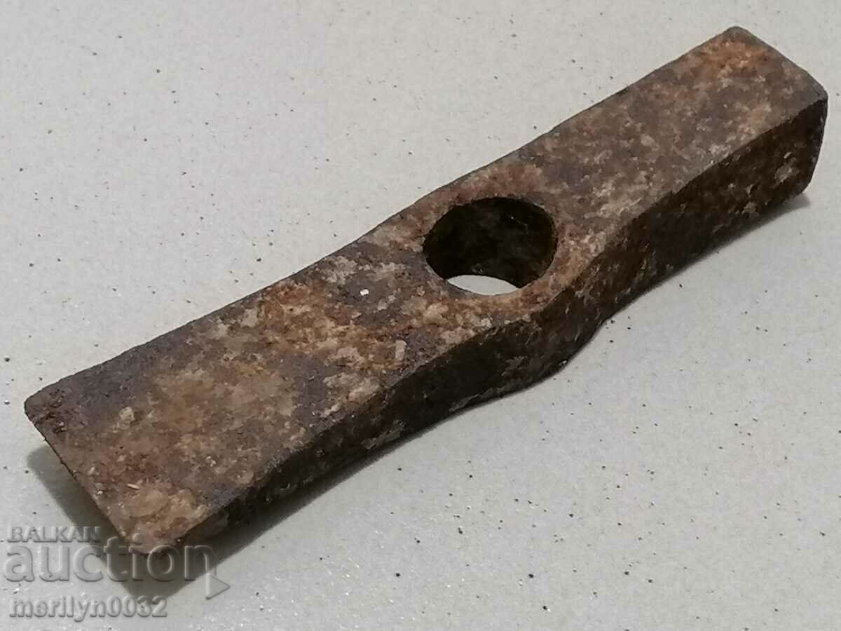 Livrarea Bulgară instrument de instrument de ciocan vechi mason din fier forjat Livrarea Bulgară instrument de instrument de ciocan vechi mason din fier forjat