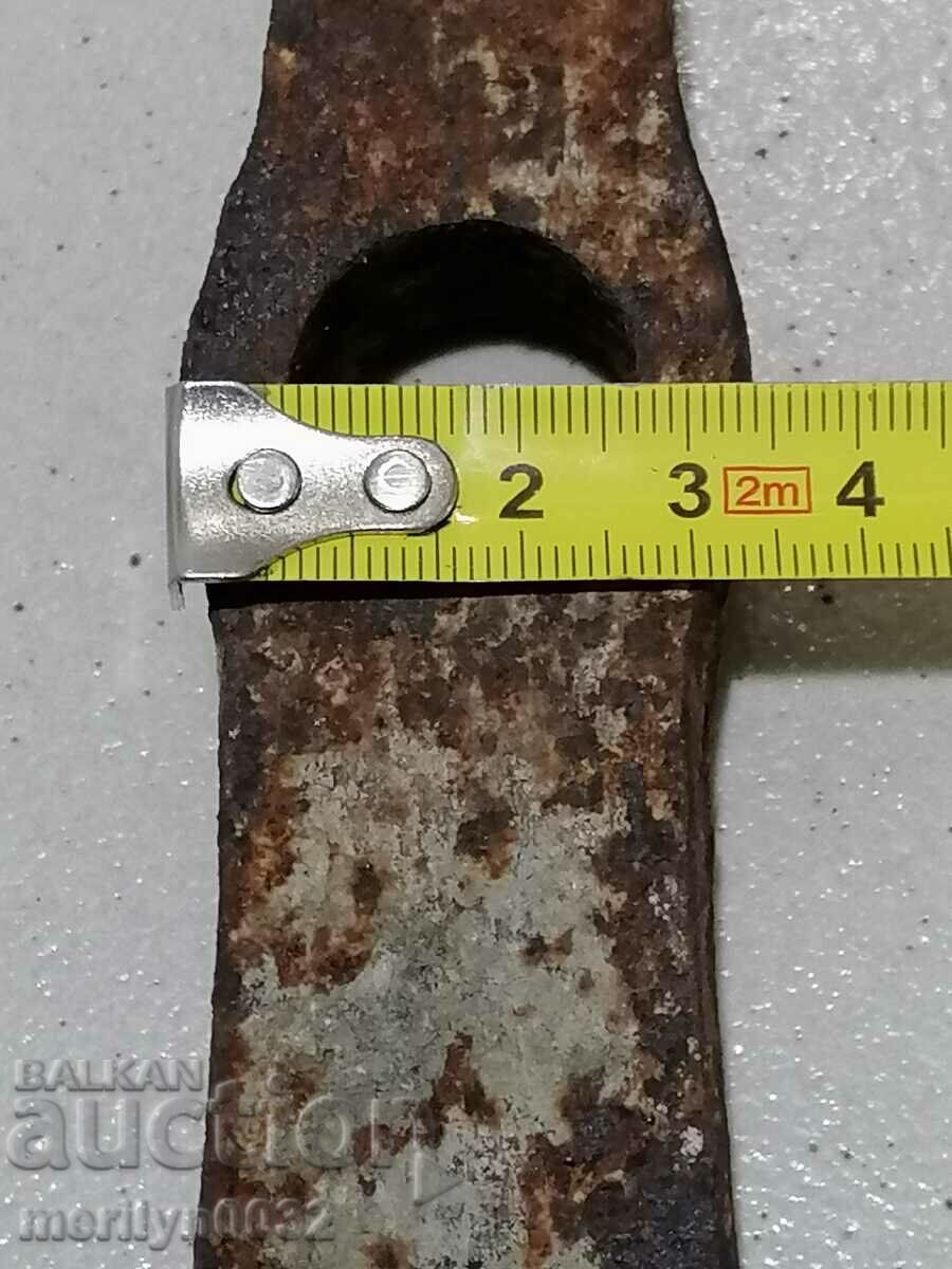 Bulgară instrument de instrument de ciocan vechi mason din fier forjat - 7 Bulgară instrument de instrument de ciocan vechi mason din fier forjat - 7