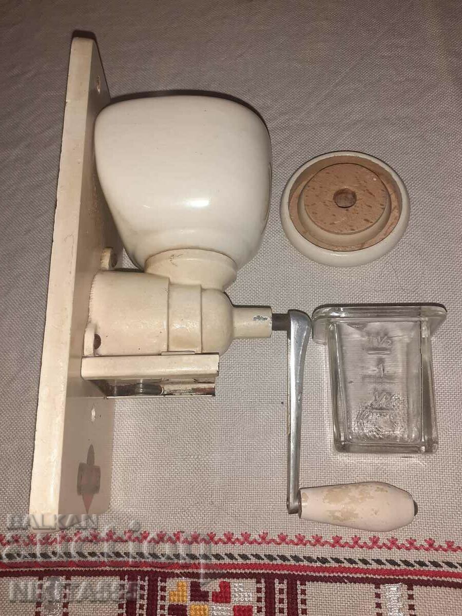 Antique German Kym Coffee Grinder KYM=KYM Germany with price 155.00 BGN | € 79.25 Antique German Kym Coffee Grinder KYM=KYM Germany with price 155.00 BGN | € 79.25