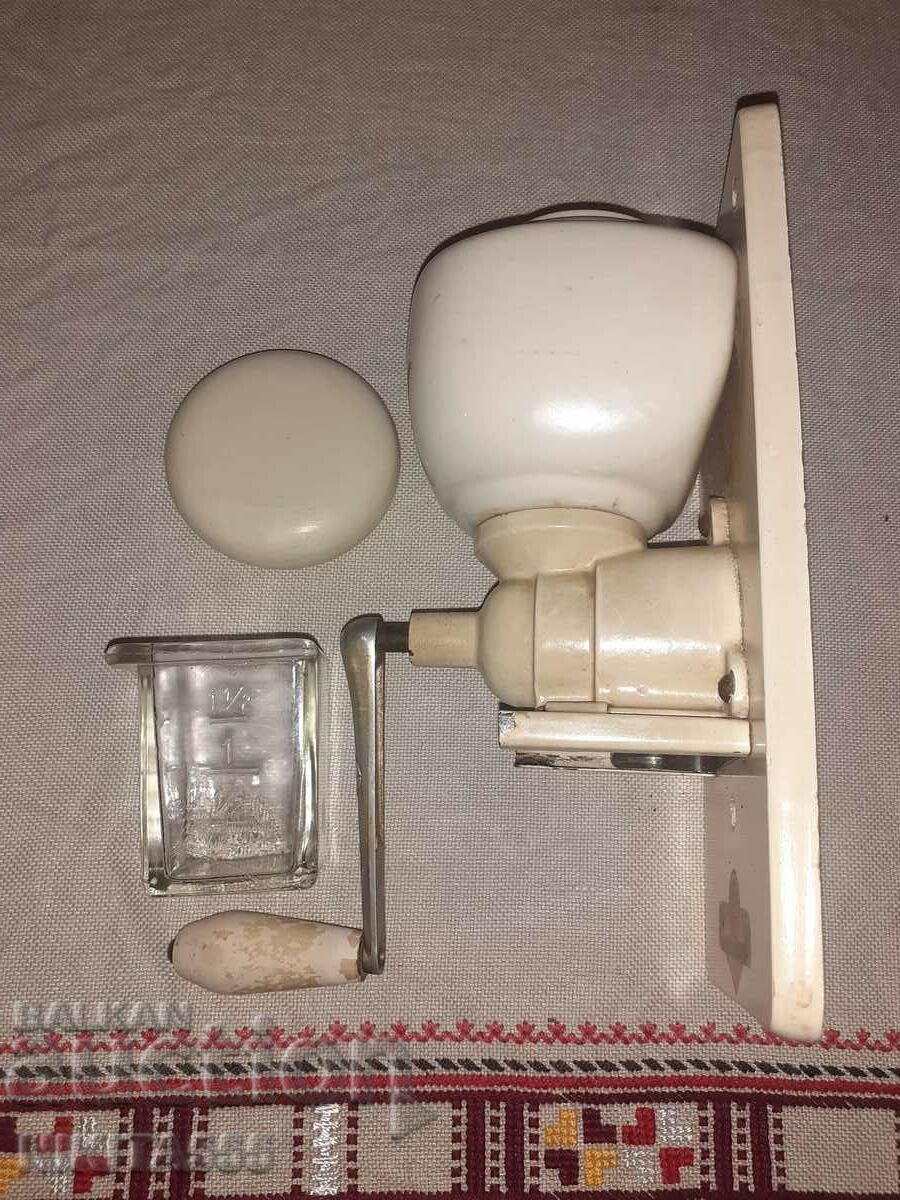 Auction Antique German Kym Coffee Grinder KYM=KYM Germany Auction Antique German Kym Coffee Grinder KYM=KYM Germany