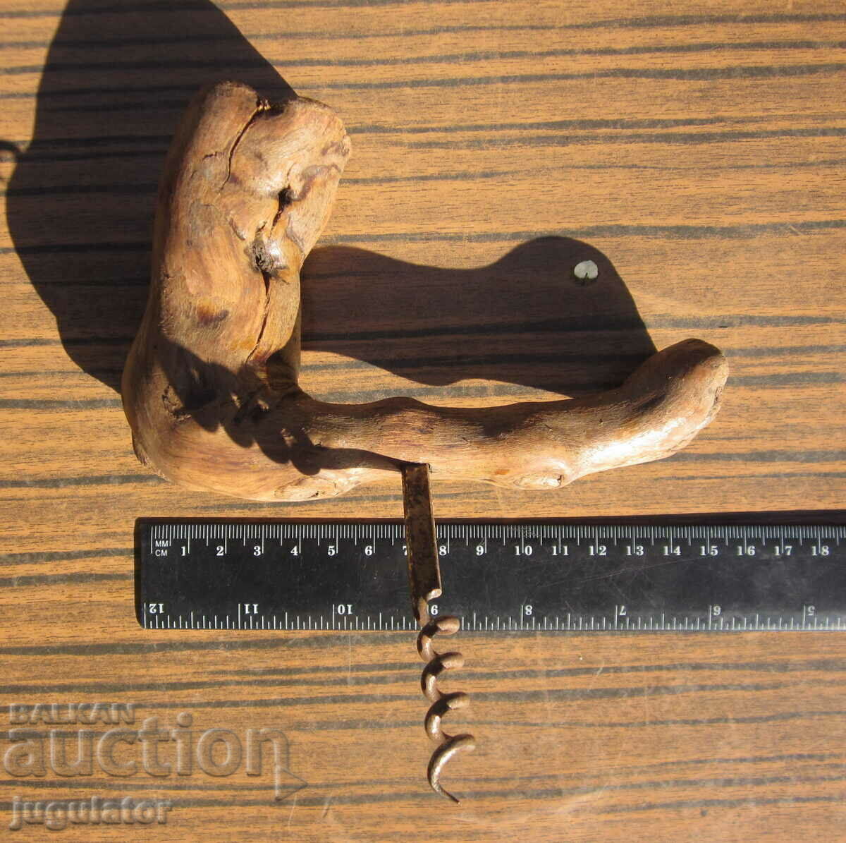 Licitație tirbușon vintage unic realizat manual