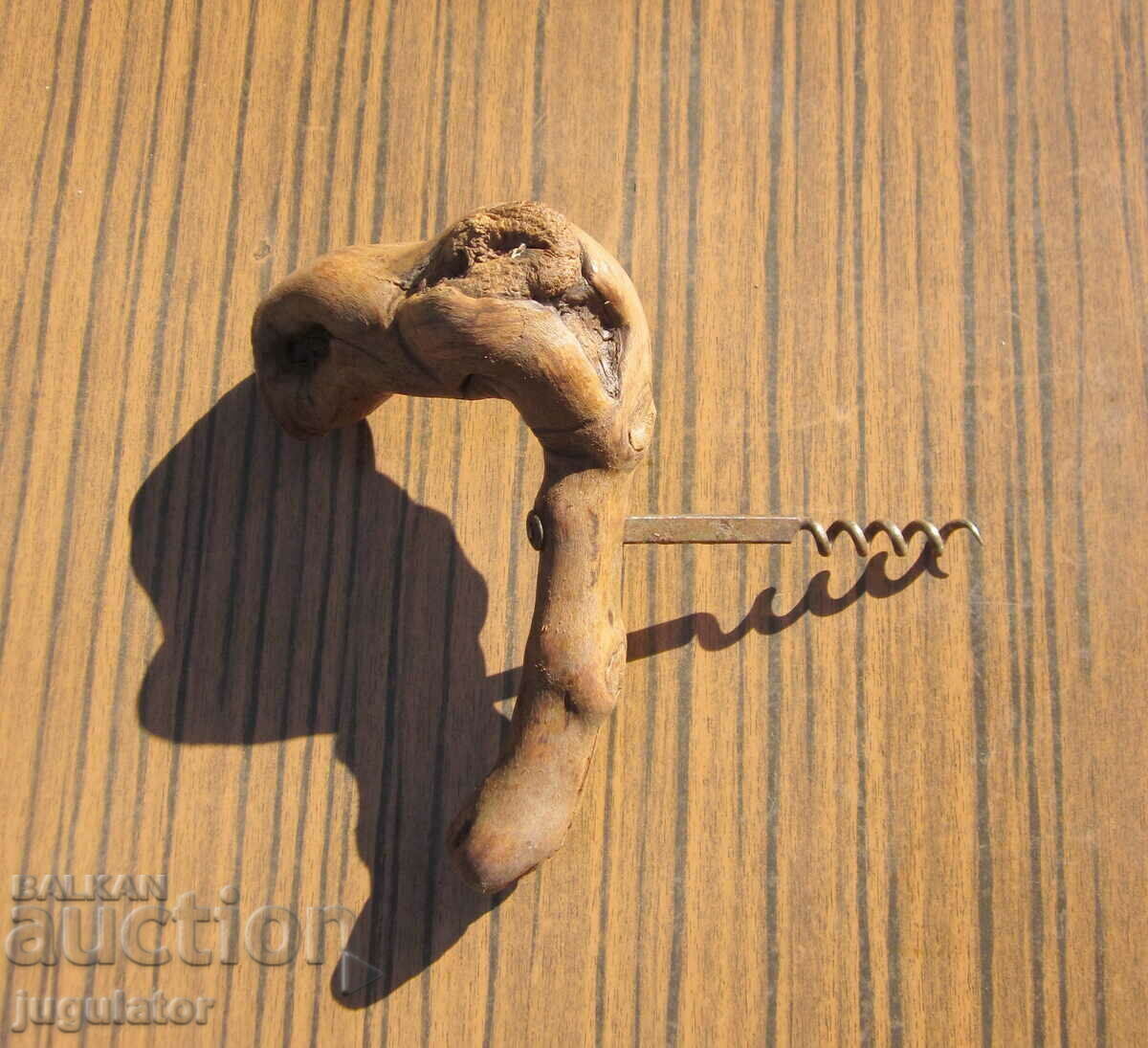 Delivery of unique vintage corkscrew handmade