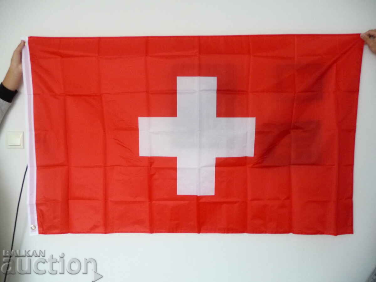 Noul steag al Elveției lame de ceas elvețian