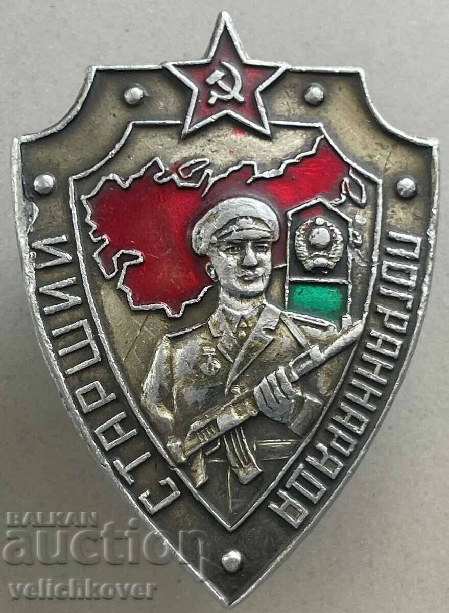 33178 USSR badge Senior border guard Border troops 70s Screw