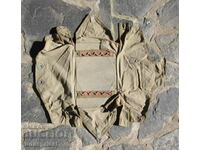 old Bulgarian parachute backpack of a parachutist parachute major