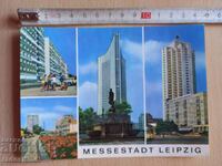 Картичка Лайпциг  Postcard Leipzig