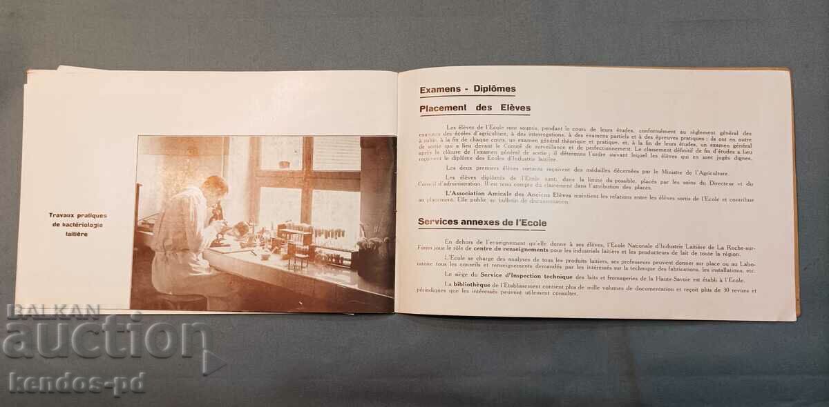 Auction Old French milk brochure Auction Old French milk brochure