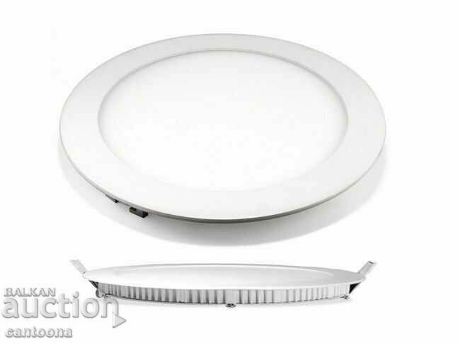 Πάνελ LED για ενσωμάτωση - κύκλος, λευκό φως 12W με κίνηση LED με τιμή 12.98 BGN | € 6.64 Πάνελ LED για ενσωμάτωση - κύκλος, λευκό φως 12W με κίνηση LED με τιμή 12.98 BGN | € 6.64