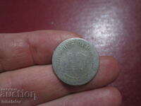 1873 10 pfennig litera F