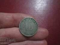 1902 10 pfennig litera A