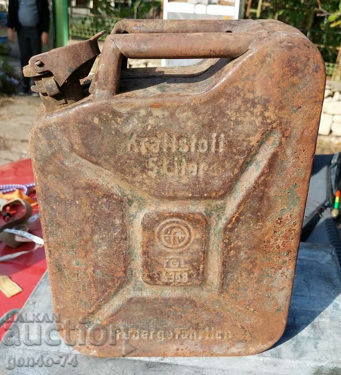 old German fuel canister 5l