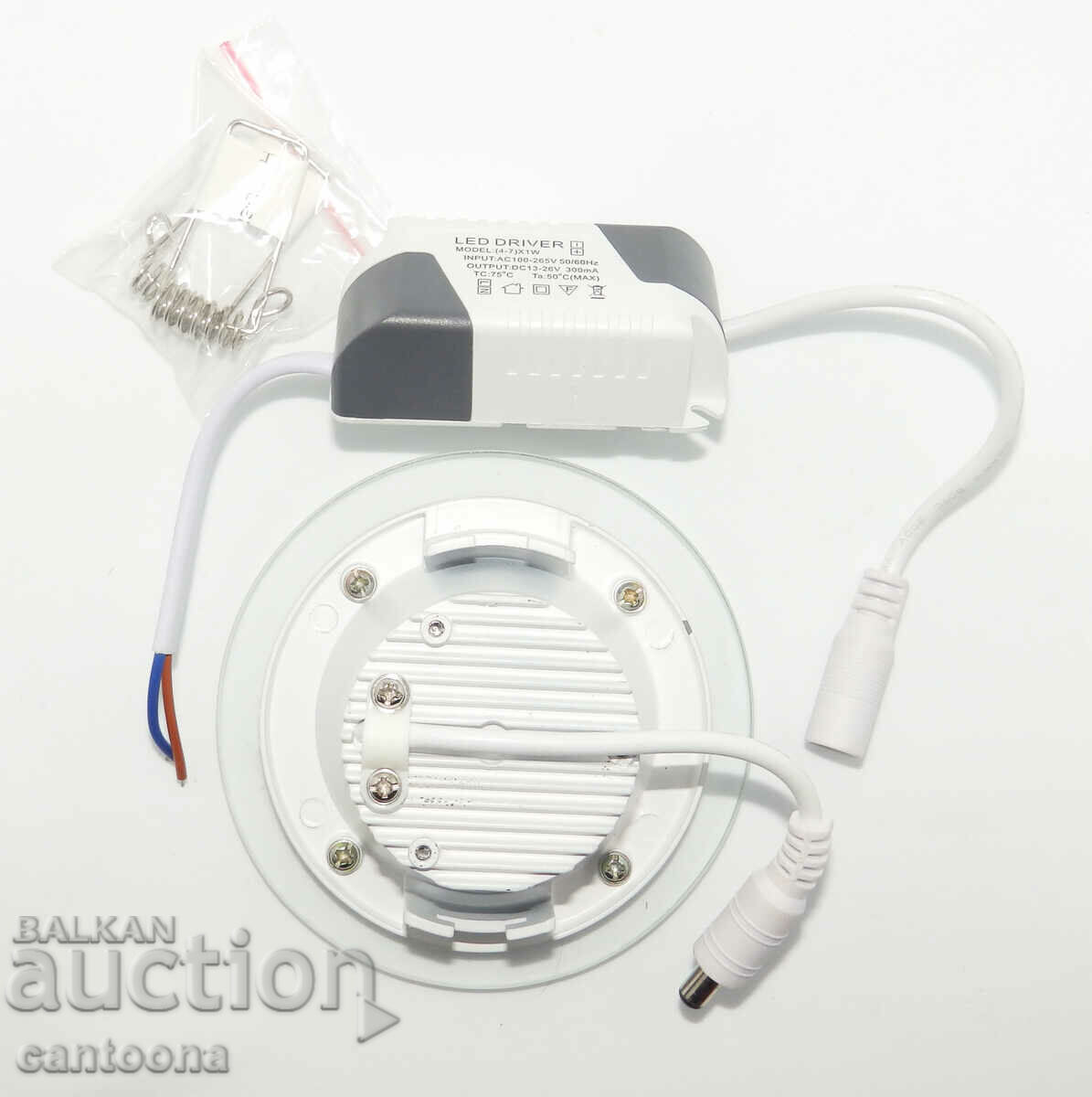 LED panel for embedding - circle, 6W white light, LED driver with price 7.98 BGN | € 4.08 LED panel for embedding - circle, 6W white light, LED driver with price 7.98 BGN | € 4.08