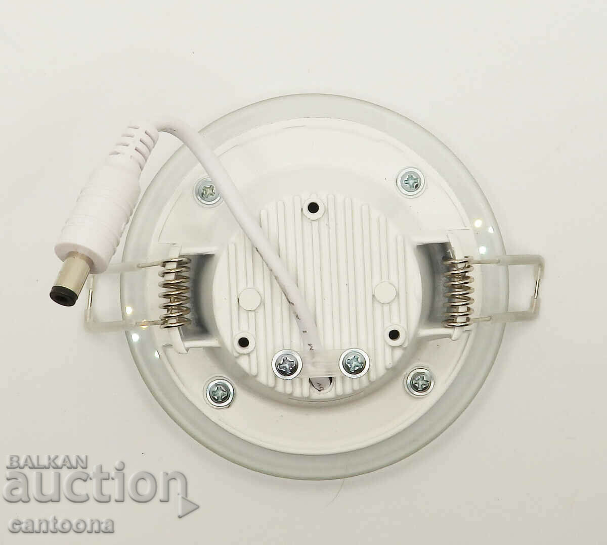 LED COB recessed spotlight - circle, 6W white light, driver with price 9.98 BGN | € 5.10
