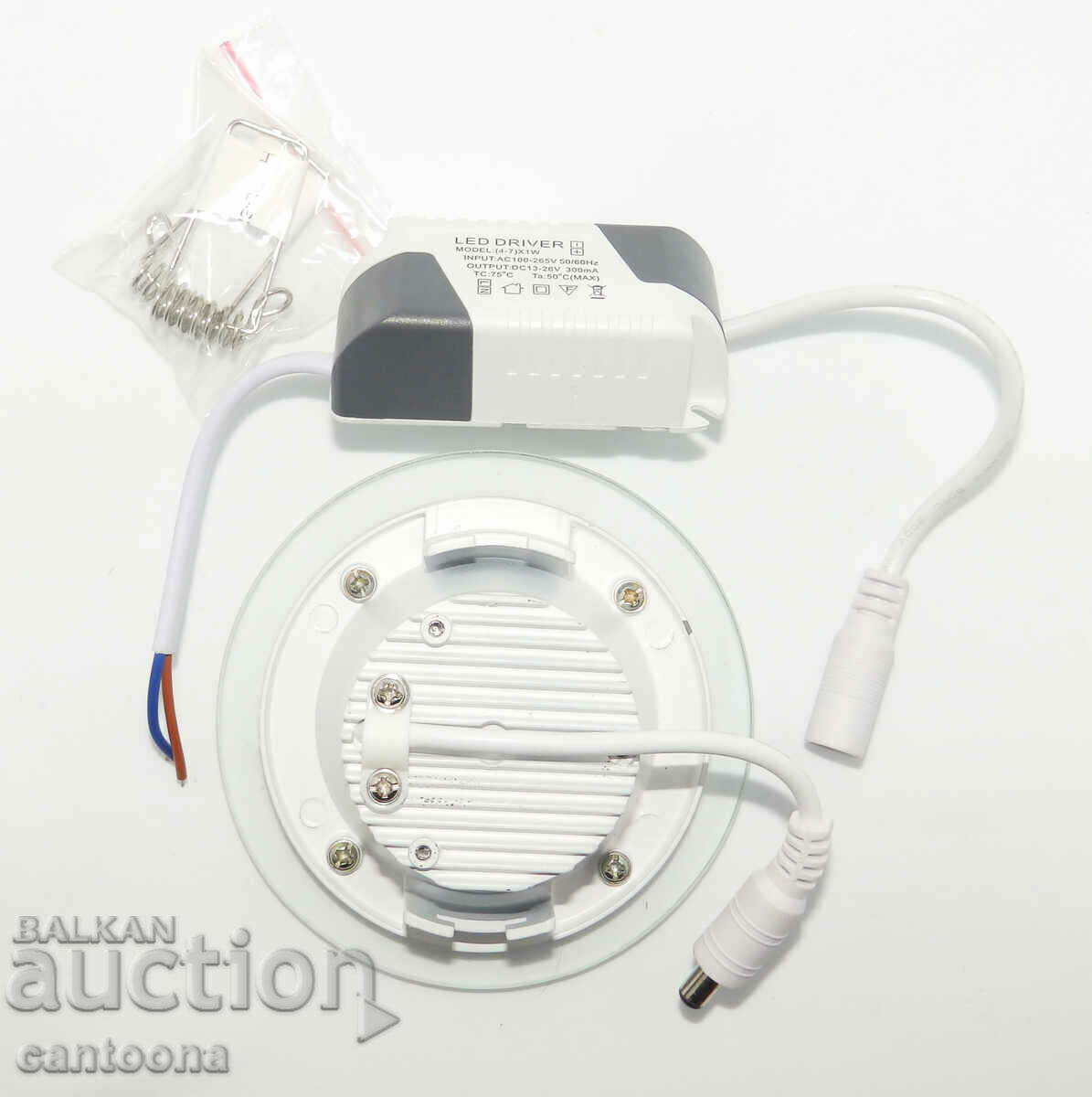 LED panel for embedding - square, 6W white light, driver with price 8.98 BGN | € 4.59 LED panel for embedding - square, 6W white light, driver with price 8.98 BGN | € 4.59