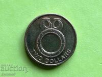 2 dollars 2012 Solomon Islands
