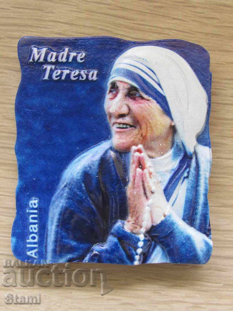 Αυθεντικός μαγνήτης Μητέρα Τερέζα από την Αλβανία, σειρά-1