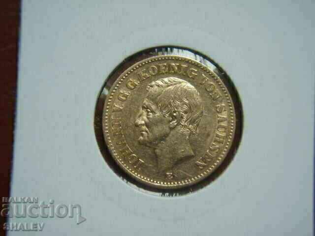 20 Mark 1873 E Saxony (Germany) Saxony - XF/AU (gold) - 5 20 Mark 1873 E Saxony (Germany) Saxony - XF/AU (gold) - 5