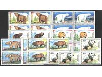 Pure Stamps Fauna Bears 1989 din Mongolia
