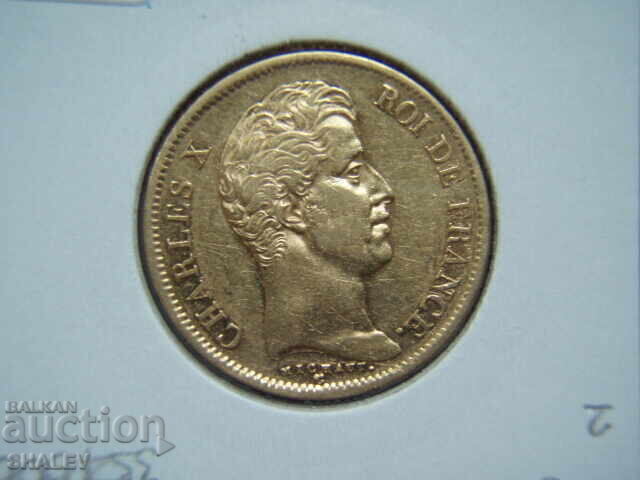 40 Francs 1830 A France (40 франка Франция) / 2 - AU (злато) - 5