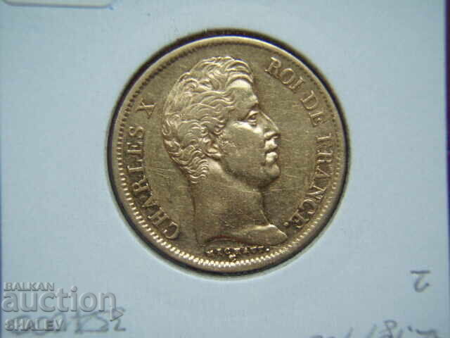 40 Francs 1830 A France / 2 - AU (Gold) - 7 40 Francs 1830 A France / 2 - AU (Gold) - 7