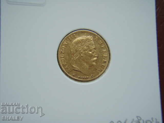 5 Francs 1862 BB France (5 Francs France) - XF/AU (gold) - 6 5 Francs 1862 BB France (5 Francs France) - XF/AU (gold) - 6