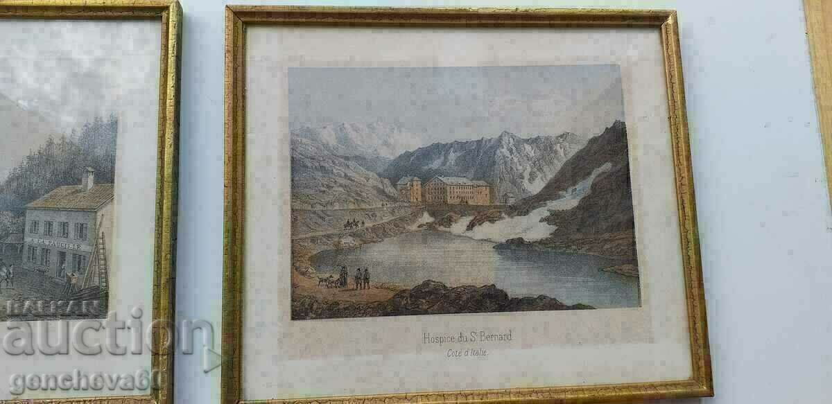 Livrarea Imprimare tablouri vechi 16/18.5cm. Livrarea Imprimare tablouri vechi 16/18.5cm.